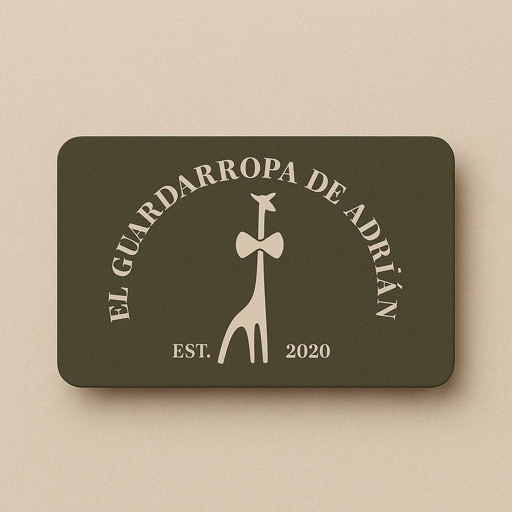 Tarjeta regalo electrónica El Guardarropa de Adrián